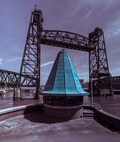 The Hef bridge from the Koninginnebrug Rotterdam