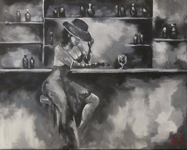 Late Night Cafe von Jos van Oorschot