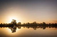 Lever de soleil en Hollande du Nord