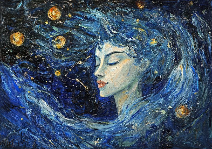 Sternbild der Jungfrau von Niklas Maximilian