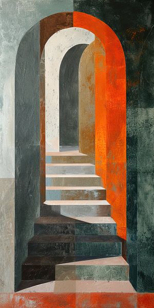 Neon Abstract Painting | Abstract Neon by Wonderful Art