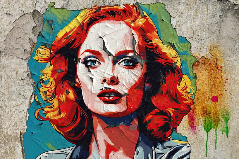 Ein verborgenes Porträt: Das Geheimnis hinter der Mauer von Arjen Roos