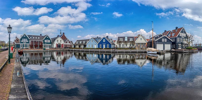 Panoramahafen von Huizen von peterheinspictures