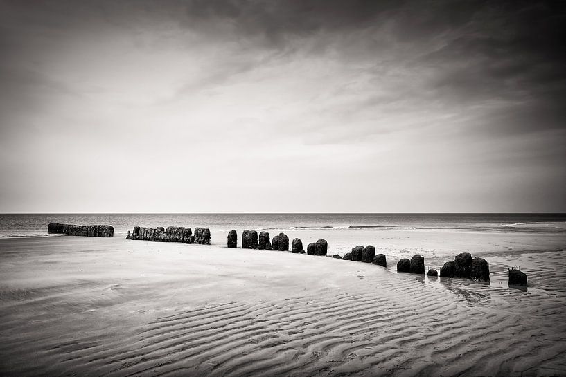 Black and White Photography: Sylt Island by Alexander Voss