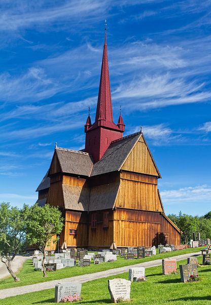 The stave church of Ringebu in Norway by Hamperium Photography