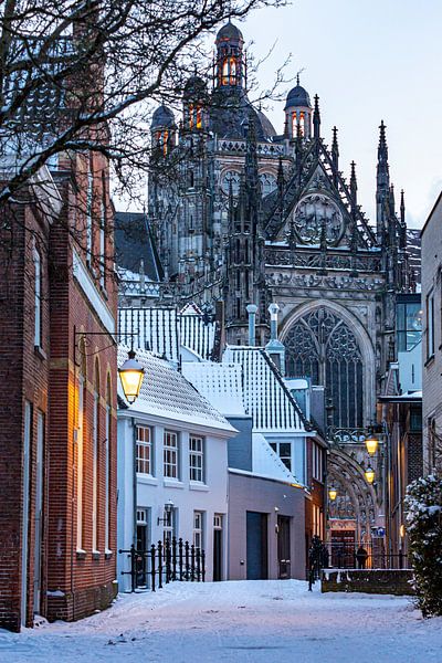 Winter in the heart of Den Bosch by Anne van Doorn