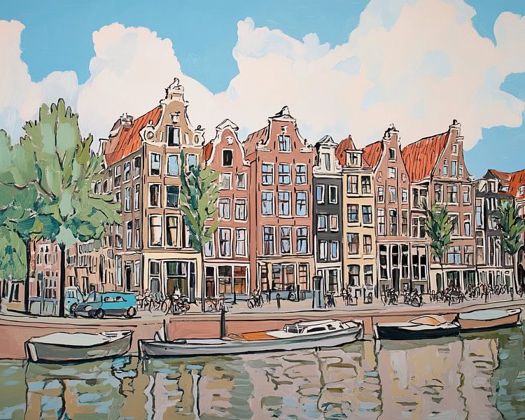Peinture à Amsterdam par Peinture Abstraite