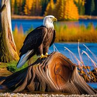 Seahawk aan het meer