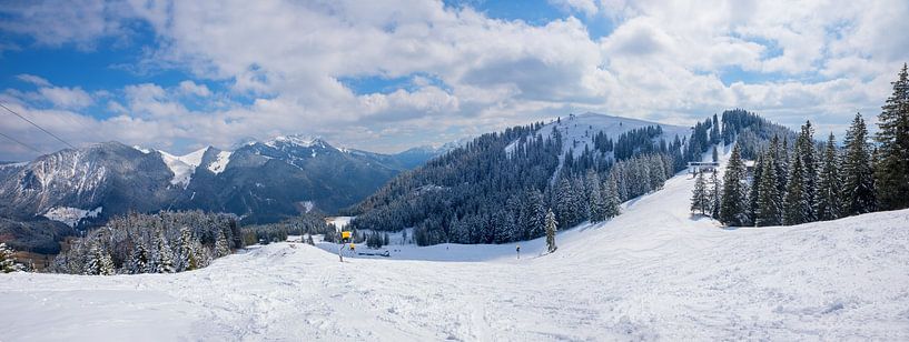 Skigebiet Stümpfling am Spitzingsee, Oberbayern von SusaZoom