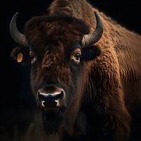 Le puissant bison