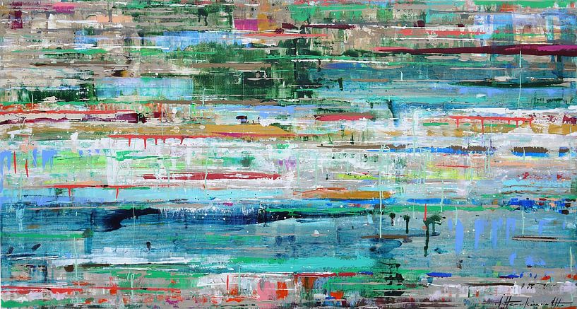 Tropic reflection von Atelier Paint-Ing