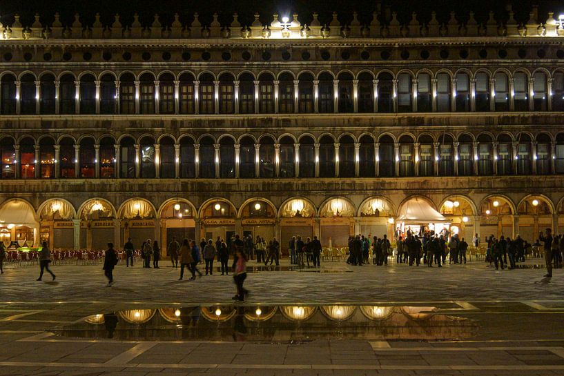 Piazza San Marco, Venetië von Michel van Kooten