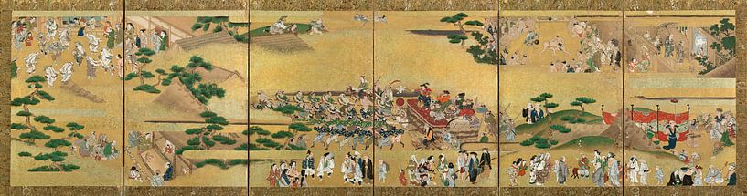 Szenen einer Party von 1000 Schilderijen