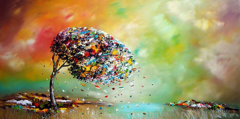 Monde fantastique par Gena Theheartofart