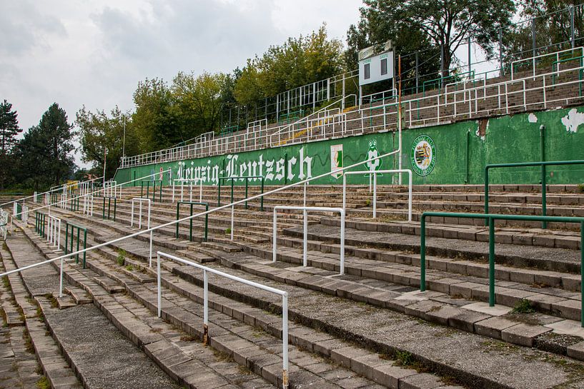 Alfred-Kunze-Sportpark, stade du BSG Chemie Leipzig par Martijn