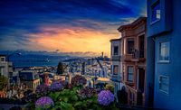 Coucher de soleil de San Francisco