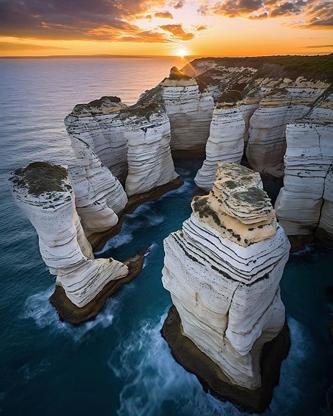 Golden hour on the Atlantic by fernlichtsicht