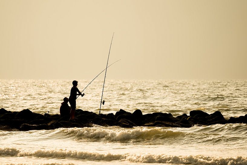 Le pêcheur par Rik Verslype