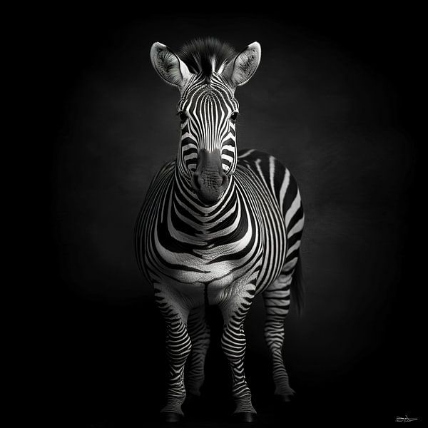 wildlife in black and white by Gelissen Artworks