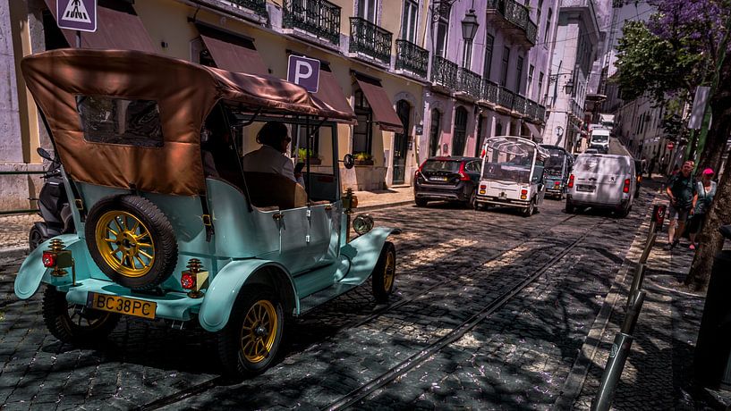 Verkehrsmittel für Touristen in Lissabon von Wout Krist