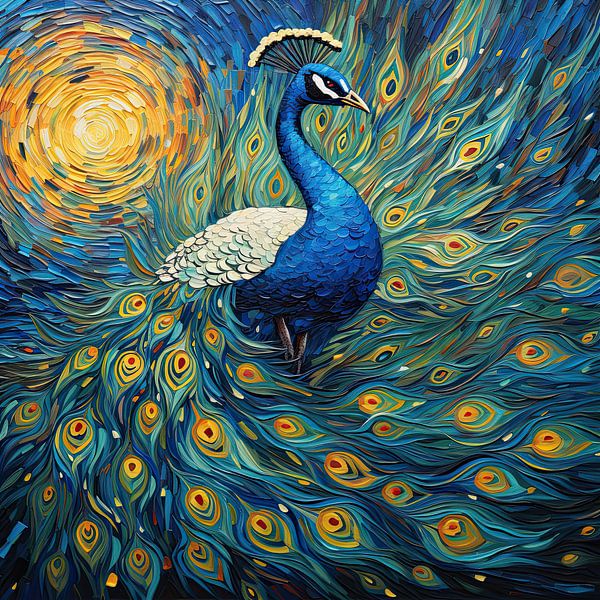 Paon 81091 par Peintures accrocheuses