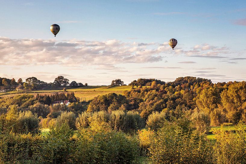Ballons au-dessus du Schaelsberg par Rob Boon