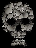 Steinschädel - Einzigartige von Felsen inspirierte gotische Kunst