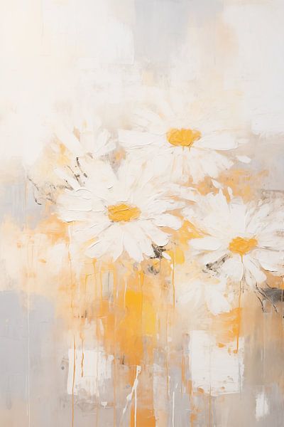 Golden Daisies by Emil Husstege