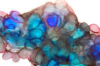 Blau / Blau Abstrakt