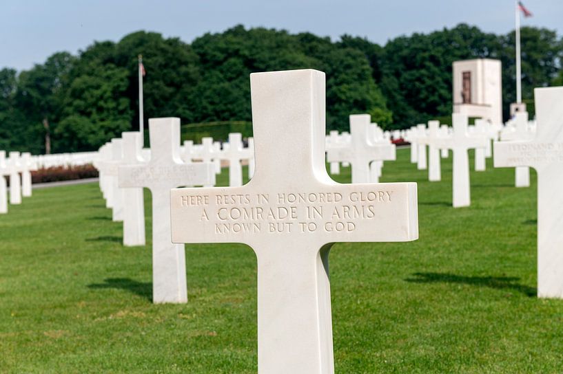 Cimetière et mémorial américain de Luxembourg par Richard Wareham