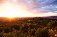 Abtei bei Sonnenuntergang