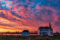 Un ciel à couper le souffle, comme une peinture
