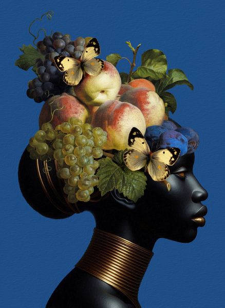 Gold and Fruit von Marja van den Hurk
