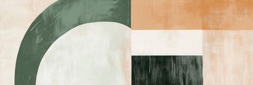 Abstracte vormen van Poster Art Shop