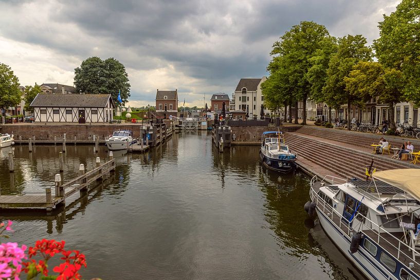 Gorinchem Zentrum mit seinem alten historischen Hafen von Freddie de Roeck