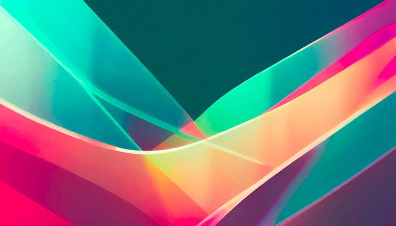 Des vagues avec des couleurs par Mustafa Kurnaz