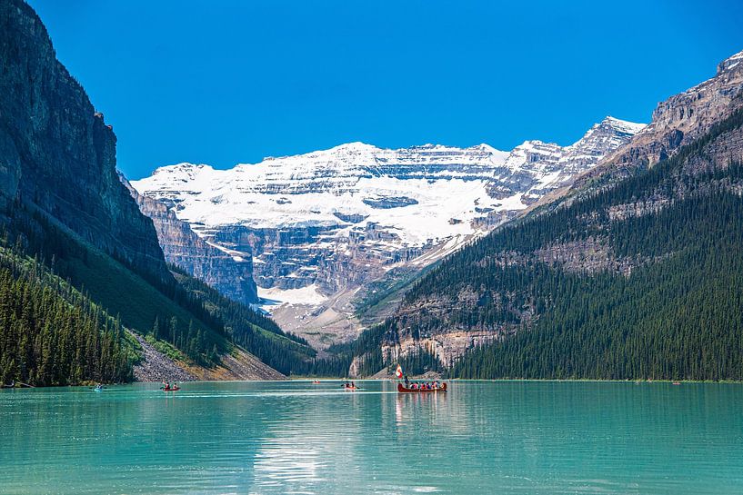 Lake Louise im Sommer von Ruben Swart