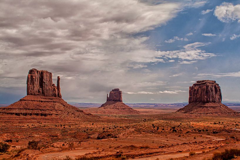 Monument Valley, Navajo Tribal Park. Arizona, USA. von Gert Hilbink