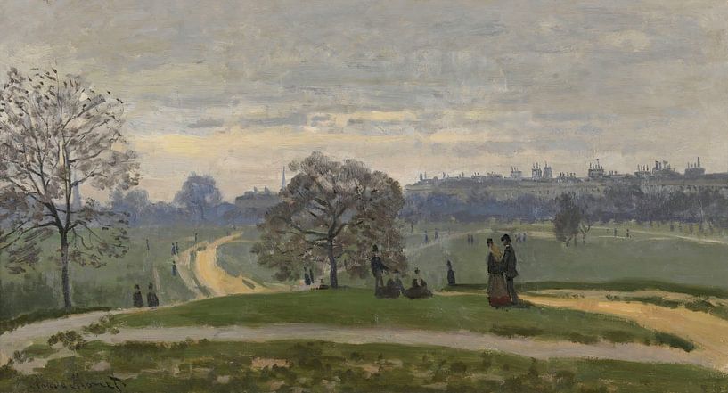 Hyde Park, London, Claude Monet by Masterful Masters