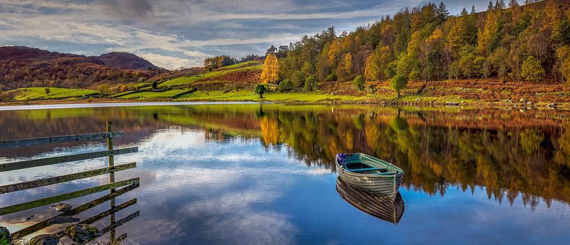 Watendlath Panorama, Lake District, England by Adelheid Smitt
