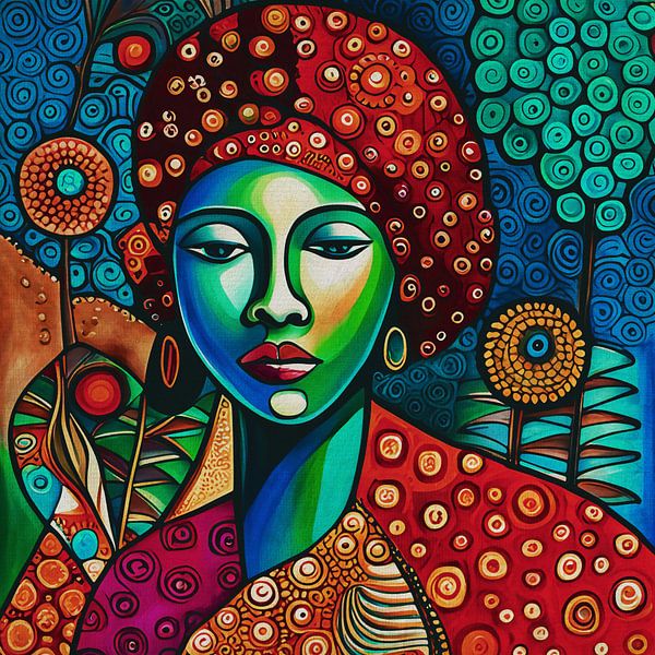 Blumenmädchen 16 von Jan Keteleer