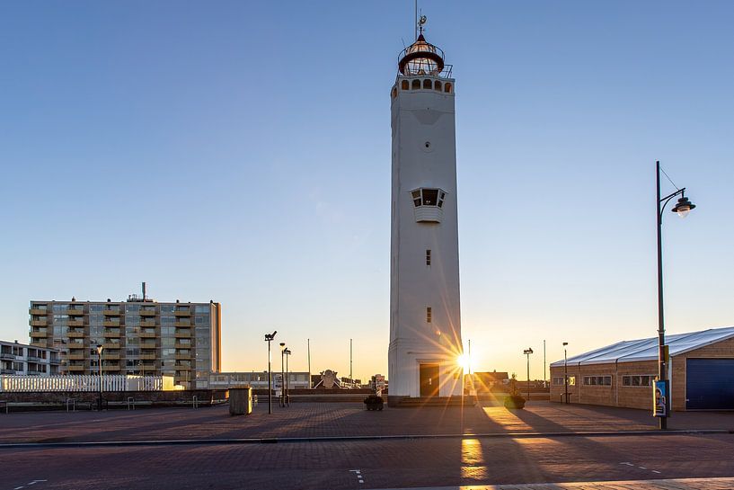Noordwijk lighthouse at sunrise by Yanuschka | Fotografie Noordwijk