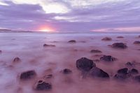 Zonsondergang in Noord-Ierland