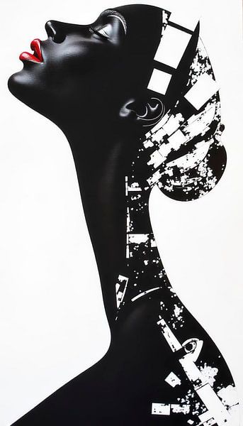 Déesse de l'Afrique par FRESH Fine Art