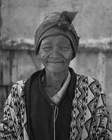old woman in Namibia