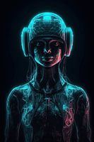 Futura Femme: A Symphony in Neon