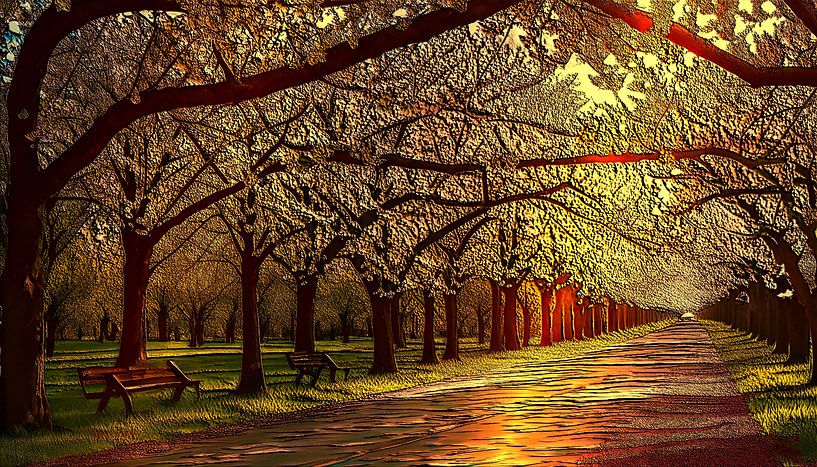 Le parc d'or par TrishaVDesigns