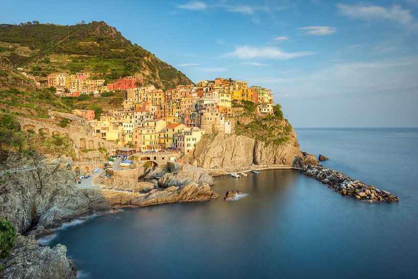 Manarola, Cinque Terre by Michael Valjak