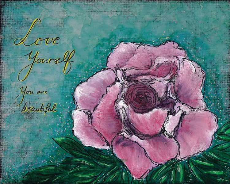 Pfingstrose von Jolanda Dekker