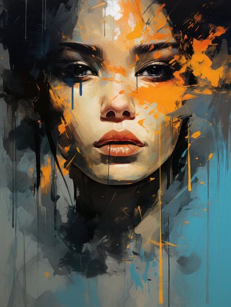 Abstrakte Gedanken | Frau von Eva Lee